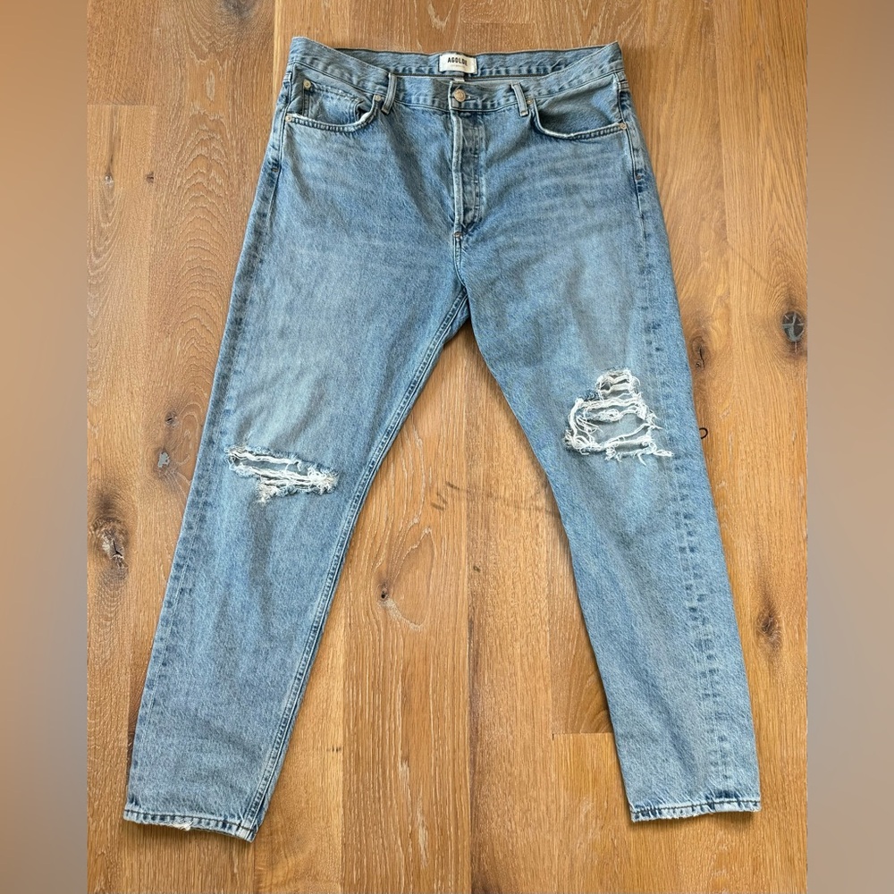 Agolde Jaime High Rise Classic In Spectator - image 1